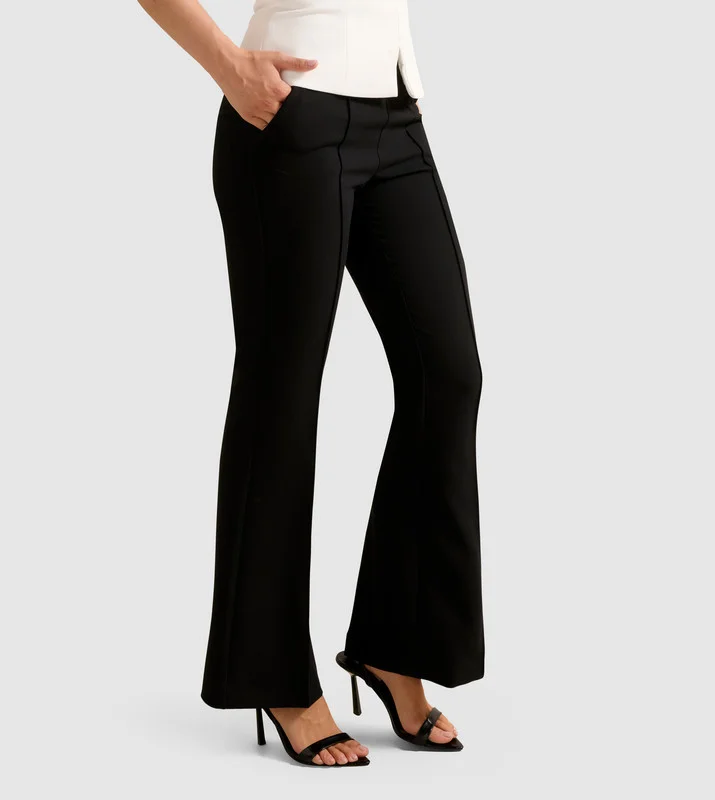 forever new  BETHANY Pintuck Flared Pants for Women | Best Price UAE